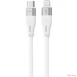 Кабель Proove Soft Silicone Type-C to Lightning 27W 1m White (CCSO27002102) (Код товару:40374)