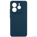 Чохол Silicone Case Full Camera для Xiaomi Redmi Note 14 4G EU Dark Blue (Код товару:40917)