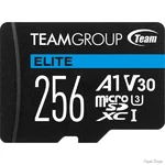 Карта пам'яті Team Elite microSDXC 256GB UHS-I/U3 Class 10 (TEAUSDX256GIV30A103) (Код товару:40914)