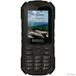 Телефон Sigma mobile X-treme PV68 Dual Sim Black/Orange (Код товару:40891)