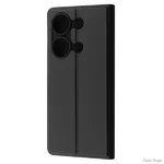 Чохол-книжка WAVE Flap для Xiaomi Redmi Note 13 Pro 4G/Note 14S 4G/Poco M6 Pro 4G Black (Код товару:41156)