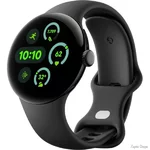Смарт-годинник Google Pixel Watch 3 41mm Wi-Fi Matte Black Aluminum Case/Obsidian Active Band (Код товару:41250)