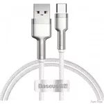 Кабель Baseus Cafule USB to Type-C 66W 1m White (CAKF000102) (Код товару:25139)