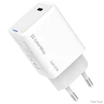 Мережевий зарядний пристрій ColorWay GaN Mini 65W PD Port PPS USB-C White (CW-CHS049PD-WT) (Код товару:41391)