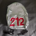 Брендовий рюкзак Carolina Herrera/сріблястий/Новий! 42х30 см.