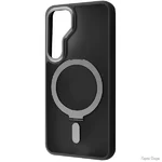 Чохол WAVE Attraction Case with Magnetic Ring для Samsung S25 Plus S936 Gray (Код товару:41498)