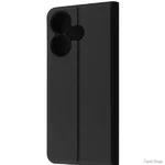 Чохол-книжка WAVE Flap для Xiaomi Redmi 13 4G/Poco M6 4G/Note 13R Black (Код товару:41576)