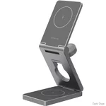 Бездротовий зарядний пристрій Proove Titan Volt 3 in 1 Gray (WSTV15000003) (Код товару:41685)