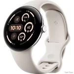 Смарт-годинник Google Pixel Watch 3 41mm Wi-Fi Polished Silver Aluminum Case/Porcelain Active Band (Код товару:41407)