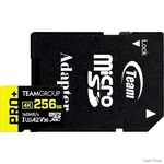 Карта пам'яті Team Pro+ microSDXC 256GB UHS-I/U3 Class 10 (TPPMSDX256GIA2V3003) (Код товару:40915)