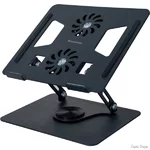 Охолоджуюча підставка для ноутбука ArmorStandart Comfort+ H31 Aluminum Graphite (ARM77740) (Код товару:42037)