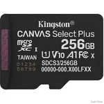 Карта пам'яті Kingston microSDXC 256GB Canvas Select Plus UHS-I R150MBs (SDCS3/256GBSP) (Код товару:41935)