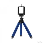 DM Тримач для смартфону гнучкий штатив восьминіг Blue (Код товару:2865)