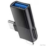 adapter-hoco-ua17-lightningtype-c-to-usb-20-black.webp