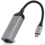 Мережевий адаптер REAL-EL CE-150 Type-C to RJ45 0.1 м Black (EL123110004) (Код товару:42048)