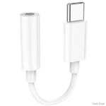 Адаптер Hoco LS35 Fresh Digital Type-C to 3.5 mm audio converter White (Код товару:41017)