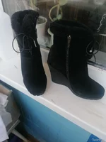 Женские зимние сапожки замшевые р. 39