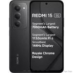 Смартфон Xiaomi Redmi 15 5G 4/128GB NFC Midnight Black (No Adapter) Global (Код товару:42605)