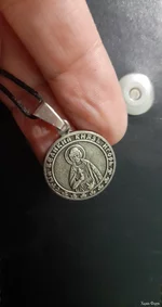 Кулон Св. Великий князь Игорь (посеребрение заводское, глубокое)