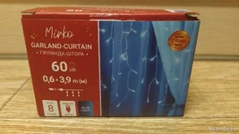 Гирлянда - штора Mirko от usb .