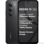 Смартфон Xiaomi Redmi 15 5G 8/256GB NFC Midnight Black (No Adapter) Global (Код товару:42925)
