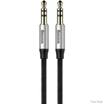 AUX кабель Baseus Yiven M30 1.5m Black/Silver (CAM30) (Код товару:20149)