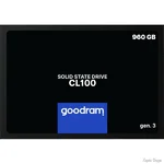 Накопичувач SSD 960GB Goodram CL100 GEN.3 2.5" SATAIII 3D TLC (SSDPR-CL100-960-G3) (Код товару:43153)