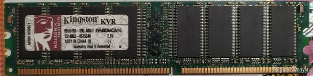 Kingston KVR400X64C3A/1G