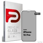 Захисне скло ArmorStandart Pro Anti-spy Matte для Apple iPhone 15 Pro Black (ARM73170) (Код товару:43373)