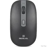 Мишка REAL-EL RM-303 Wireless Black/Grey (EL123200021) (Код товару:13924)