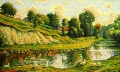  Сорокою рекой - 24,4х39,8_левкас.webp